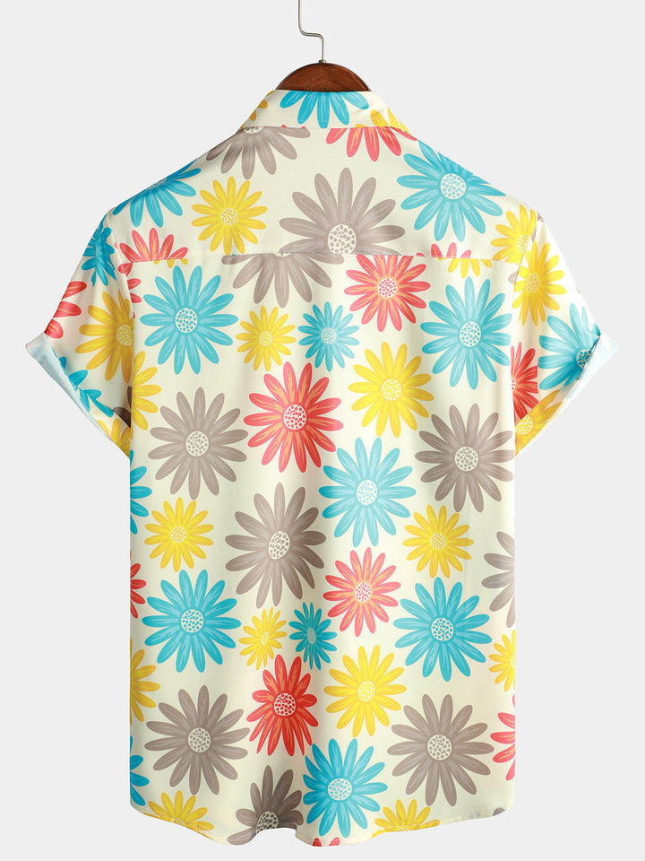 Andrew™ | Floral Button-Up Shirt