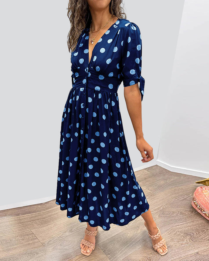 DELIA™ | Polka Dot Dress