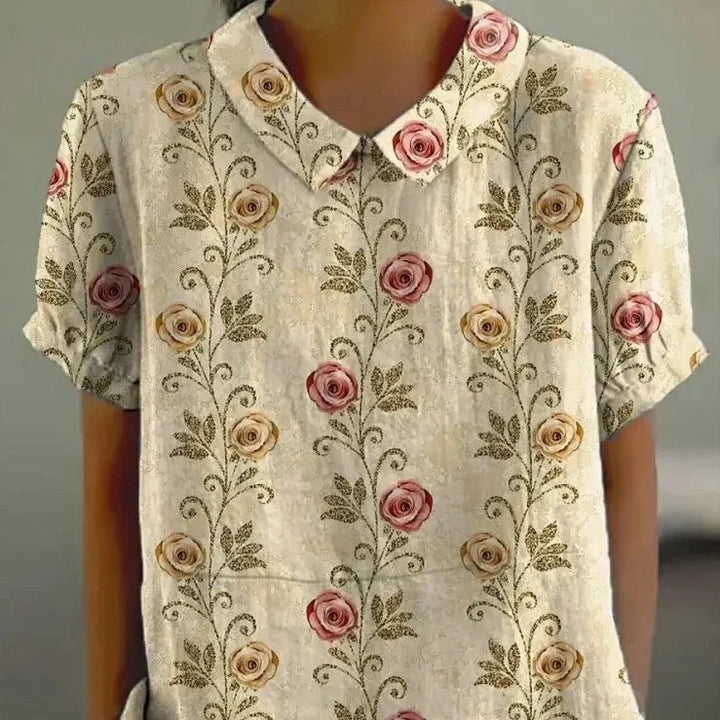 Anna's | Stylish  Flower Shirt