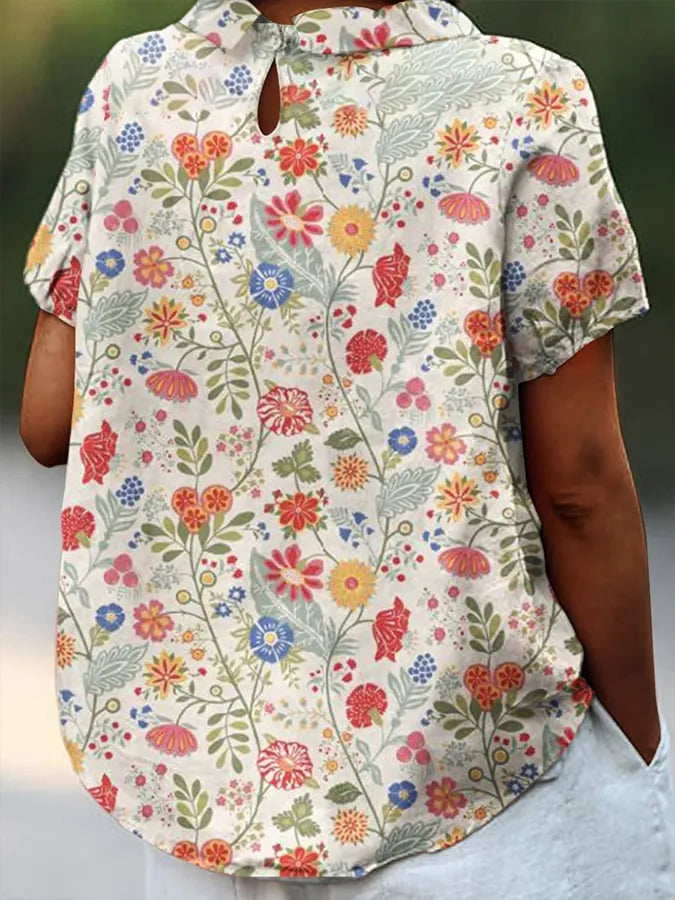 Anna's | Stylish  Flower Shirt