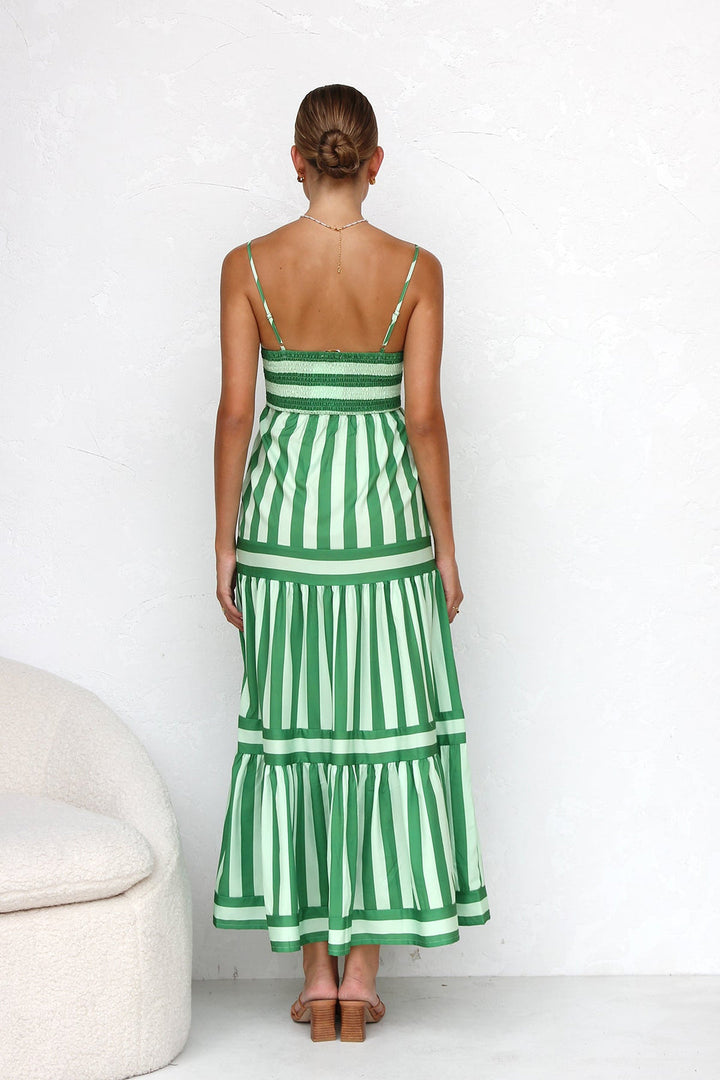 JULIE™ | Striped Elegance Dress