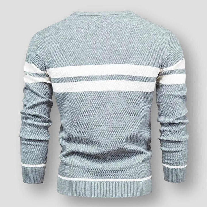 ANDREW™ | Striped Knit Sweater