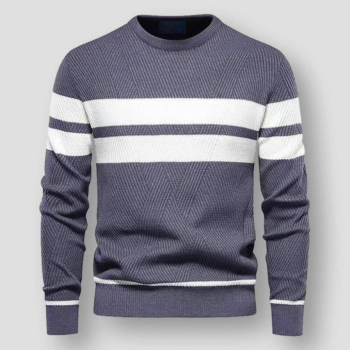 ANDREW™ | Striped Knit Sweater